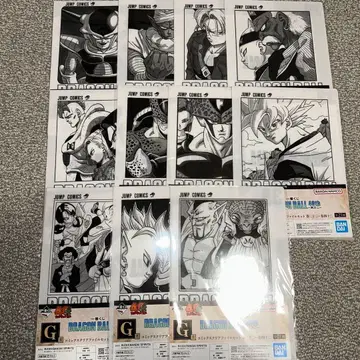 제일복권 DRAGON BALL 40th G상 클리어 파일 세미 컴프