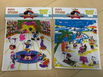 미키마우스 말랑말랑 씰 2팩 세트