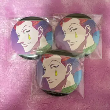 헌터헌터 아니아트 히소카 캔뱃지