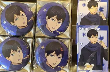 하이큐 코스모 월드 캔뱃지 경품 세트