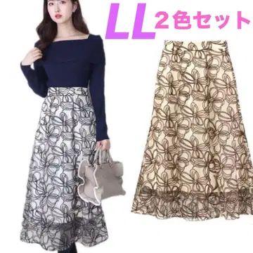 시마무라 카도와키 스커트 2색 세트