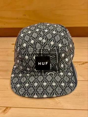 HUF 하프 올 패턴 제트캡 5 패널 스트릿 모자