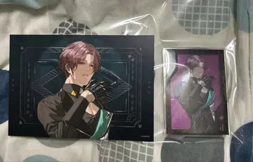 브라스 타쿠카레 AGF 아크릴 스탠드 포스카 엽서 고양이 2점 세트