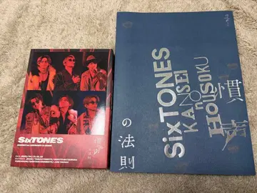 SixTONES [초회 한정판] 관성의 법칙 Blu-ray 팜플렛 세트