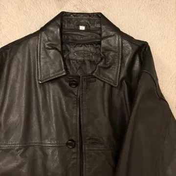 블랙 가죽 자켓 M