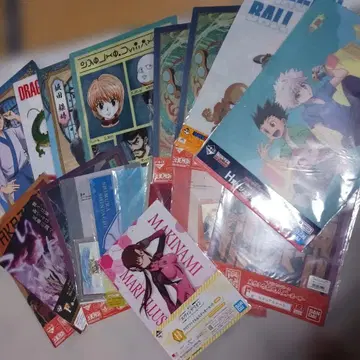 제일복권 시트와 클리어 파일 씰 등 17장