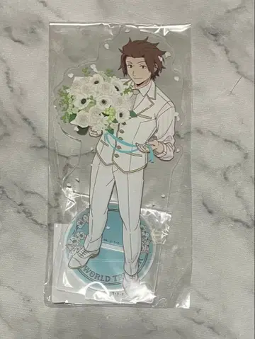 월드 트리거 진 유이치 아크릴 피규어 스탠드 bouquet.ver