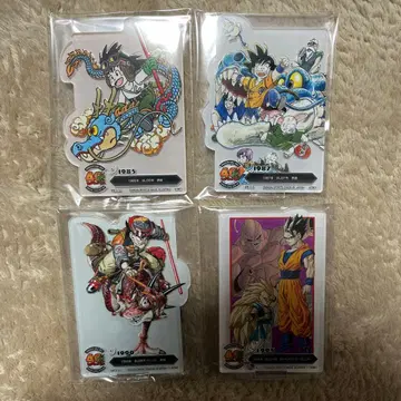 드래곤볼 제일복권 40th 그 두 번째 F상 ACLLECT 4종 세트