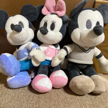 미키 미니 봉제 인형 세트 약 30cm