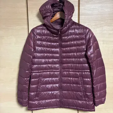 UNIQLO 유니클로 울트라 라이트 다운 자켓 퍼플 L