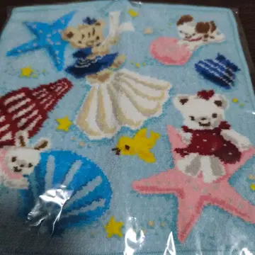 파밀리아 셔닐 직조 손수건