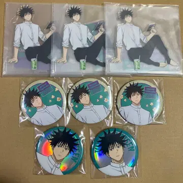 주술회전 럭키 쿠지 아크릴 스탠드 캔뱃지 후시구로 메구미