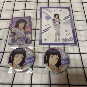 NARUTO 히나타 캔뱃지 모닝ver. 점페스