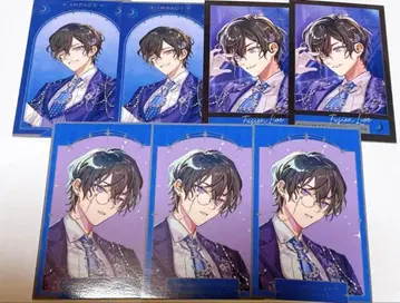 니지산지 시키나기 아키라 IMPACT 포토풍 카드