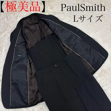 [컨디션 최상] 폴스미스 수트 셋업 스트라이프 L 사이즈 블랙