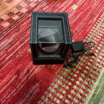 자동 태엽 시계 와인더 블랙