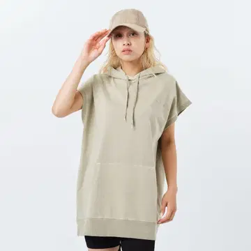 atmos 헤비 코튼 스티치 후디 베이지