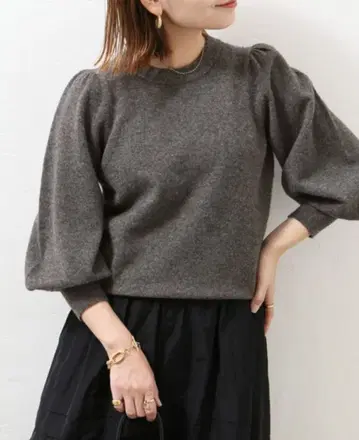 JOURNAL STANDARD 스트레치 에어리 퍼프 풀오버