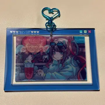 초텐짱 칠 레트로 클리어 아크릴 키링