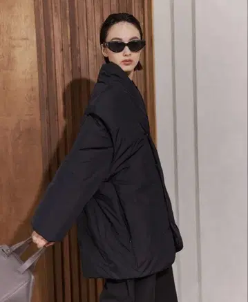 YONFA 택 포함 새상품 코쿤 다운 코트