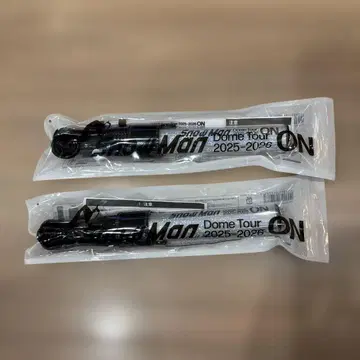 2개 Snow Man Dome Tour 2025-2026 응원봉