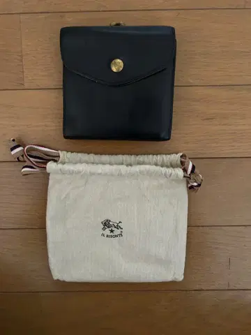 일비종떼 IL BISONTE 지갑 가마구치 이단 접이식