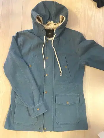 OBEY 플리스 안감 마운틴 파카 S