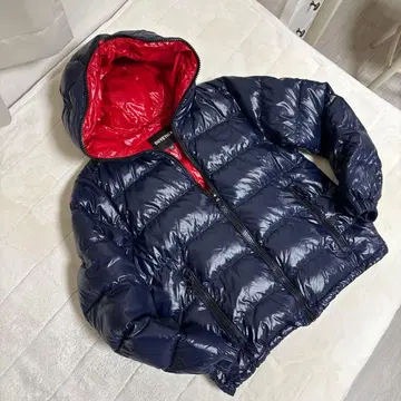 DUVETICA 다운 자켓 42 네이비 레드