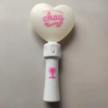 chay 하트형 응원봉 라이브 굿즈