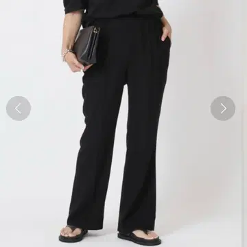 EVERYDY I LIKE. 이지 플레어 팬츠 블랙 이지 팬츠