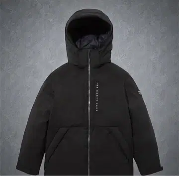 블랙 다운 자켓 XXL