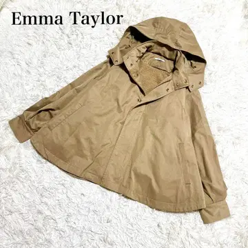 새상품급 현행 엠마 테일러 3way 플레어 마운틴 파카 카멜 발수 가공