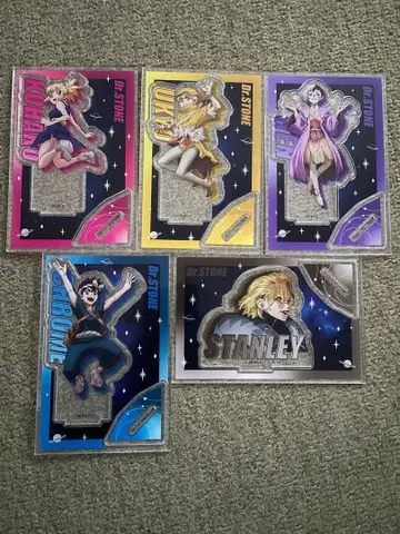 Dr. Stone 아크릴 스탠드 5개 세트