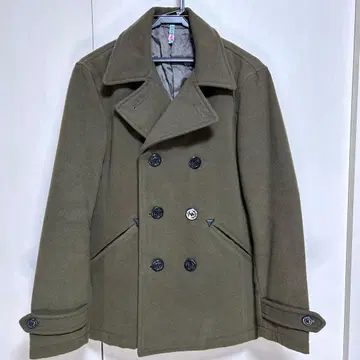 G U 올리브색 피코트