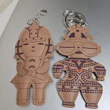 하니와 마스코트 하니와 토우 키링 2개 세트 도쿄 국립 박물관