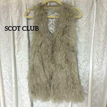 [ SCOT CLUB ] 그레이 퍼 베스트 지레 티베트 람