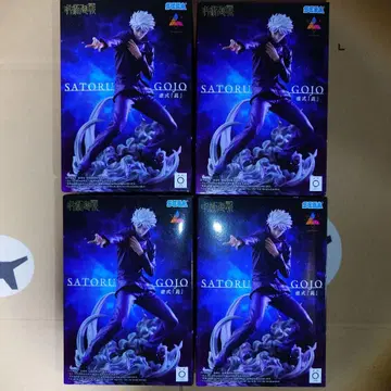 주술회전 Luminasta 피규어 고죠 사토루 허식 [자] 4개