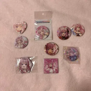 하쿠이 코요리 배지 묶음 판매