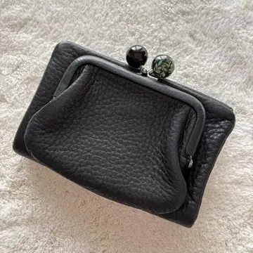 미사용 이아파피요네 가마구치 이단 접이식 지갑 sampo 콜라보