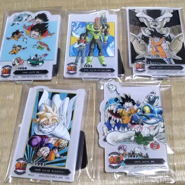 드래곤볼 제일복권 acllect 5종 세트