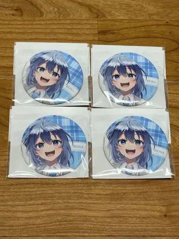 컬러풀 피치 루나 캔뱃지 4개 카라피치 파라다이스 2025 미개봉 새상품