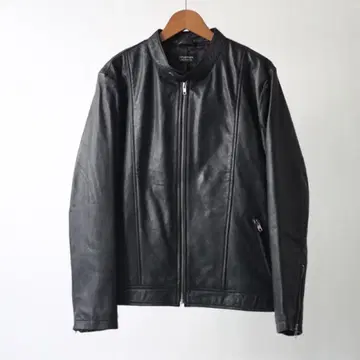 가죽 자켓 라이더 싱글 라이더 천연 가죽 램 가죽 블랙
