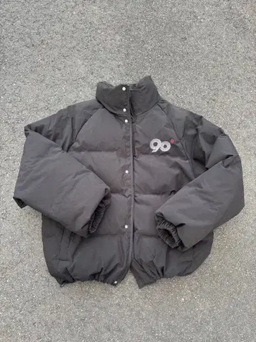 블랙 다운 자켓 NINETY NINETY 9090