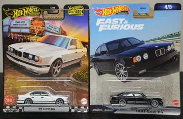 핫휠 1991 BMW M5 E34 2대 세트 미개봉