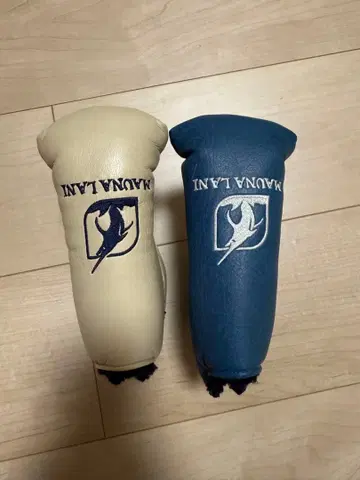 마우나 라니 골프 패턴 커버 헤드커버 아이보리 네이비