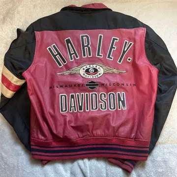 새상품급 할리 데이비슨 가죽 자켓 M