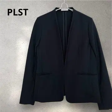 새상품급 PLST 플라스테 컬러리스 자켓 노카라 워셔블