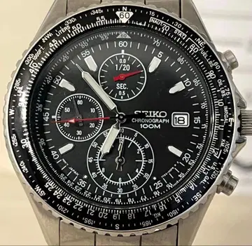 SEIKO 7T92-0CF0 플라이트마스터 크로노그래프 배터리 교체 완료