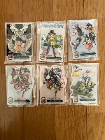 제일복권 드래곤볼 40th 그 두 번째 F상 아클렉트 6종