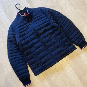 타미힐피거 네이비 다운 자켓